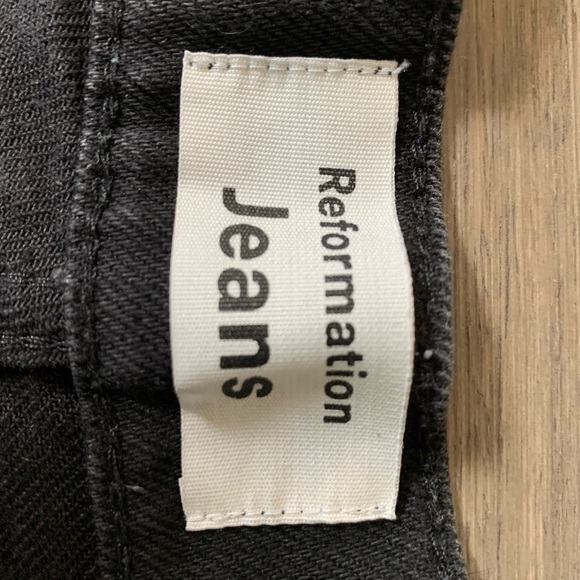 Reformation High Rise Straight Jeans - Picture 2 of 5